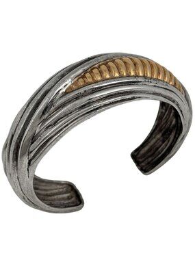 Tiffany & Co Vintage Bangle 14K Sterling Silver Bracelet